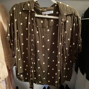 Faithful the brand button up tied shirt